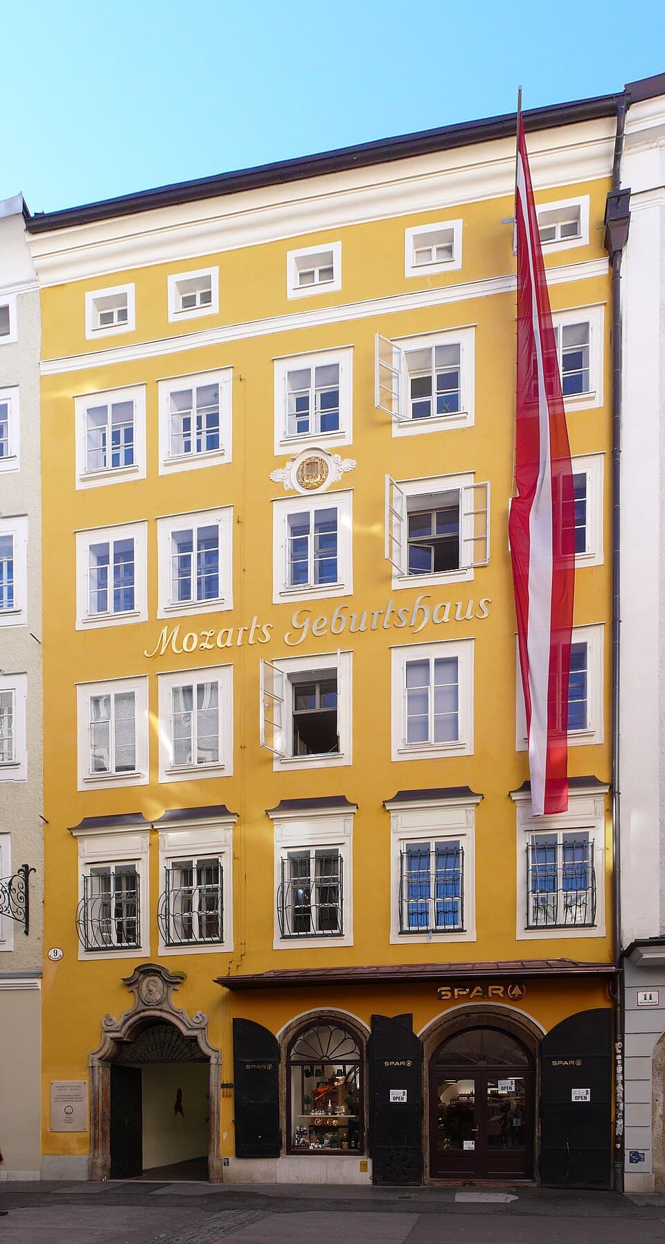 Mozart's geboortehuis